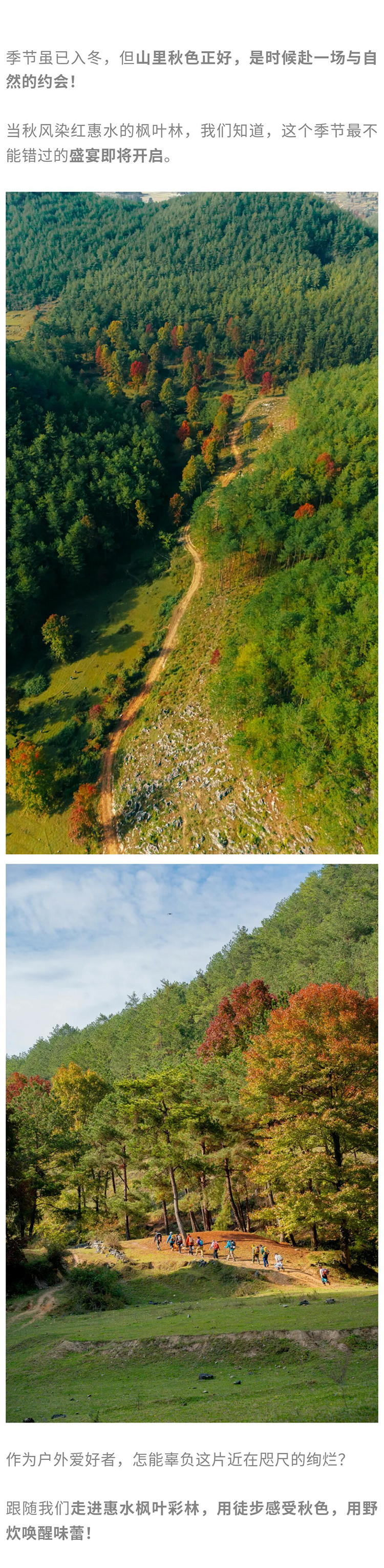 枫叶彩林-徒步野炊-秀米01_02